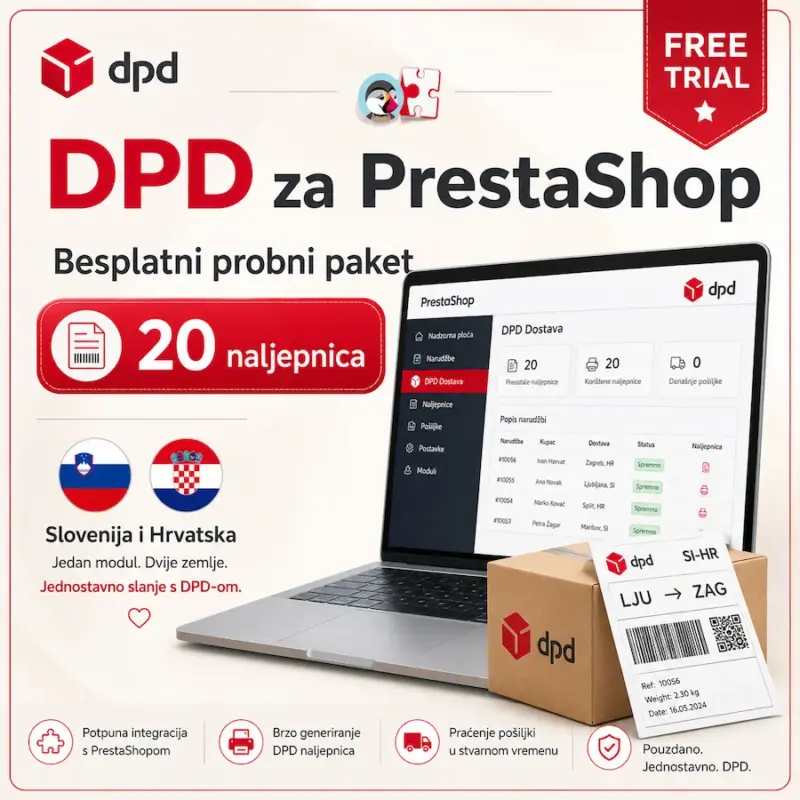 dpd-modul-za-prestashop-hr DPD modul za PrestaShop — besplatna proba, 20 naljepnica